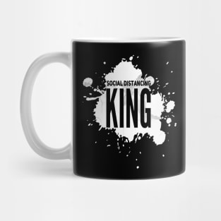Social Distancing King Mug